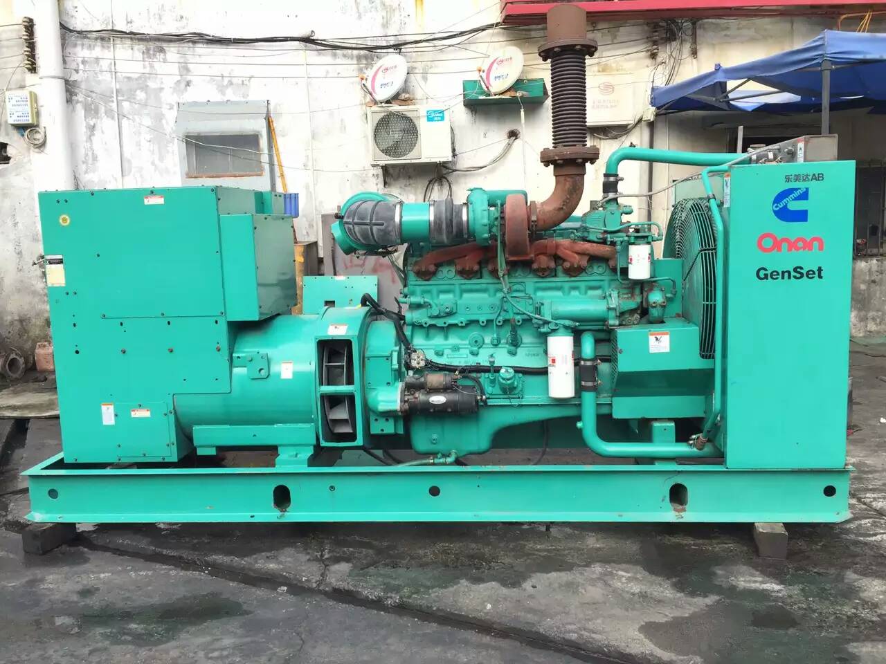 丛台租赁发电机-柴油发电机不正常冒烟的原因